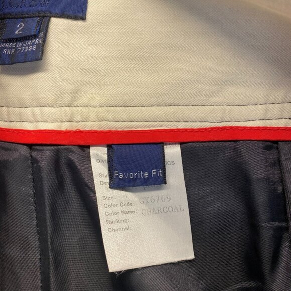 J.Crew Women's Charcoal Pants Size 2,Favorite Fit,100% Wool,Lined,Pockets,Zip - Picture 9 of 11